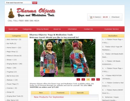 Dharma Objects Website