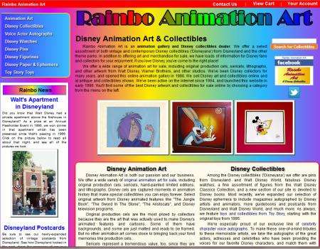 Rainbo Animation Art Website
